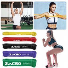 Resistance Bands for Powerlifting Pull Up Assist Bands Set of 5 Body Fitness Training Stretching Bands